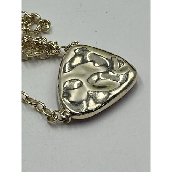 Kendra Scott McKenna Blush Pink Abalone Mother Of Pearl Yellow Gold Necklace - Picture 11 of 13